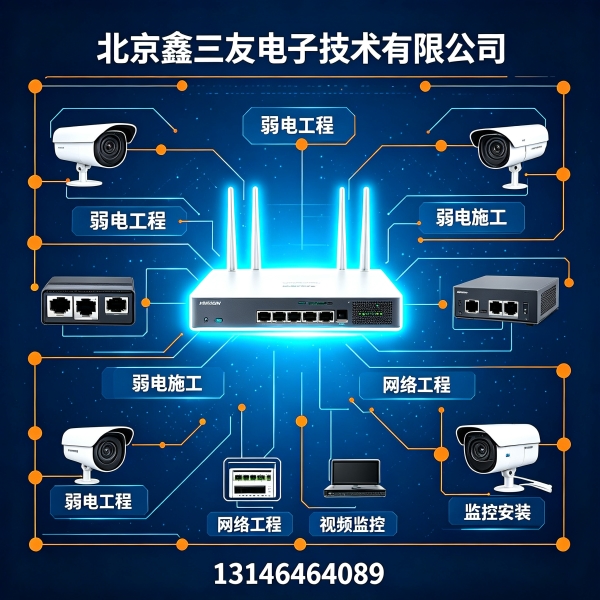 ?北京网络布线 & 机房建设｜企业弱电干货分享✅｜鑫三友